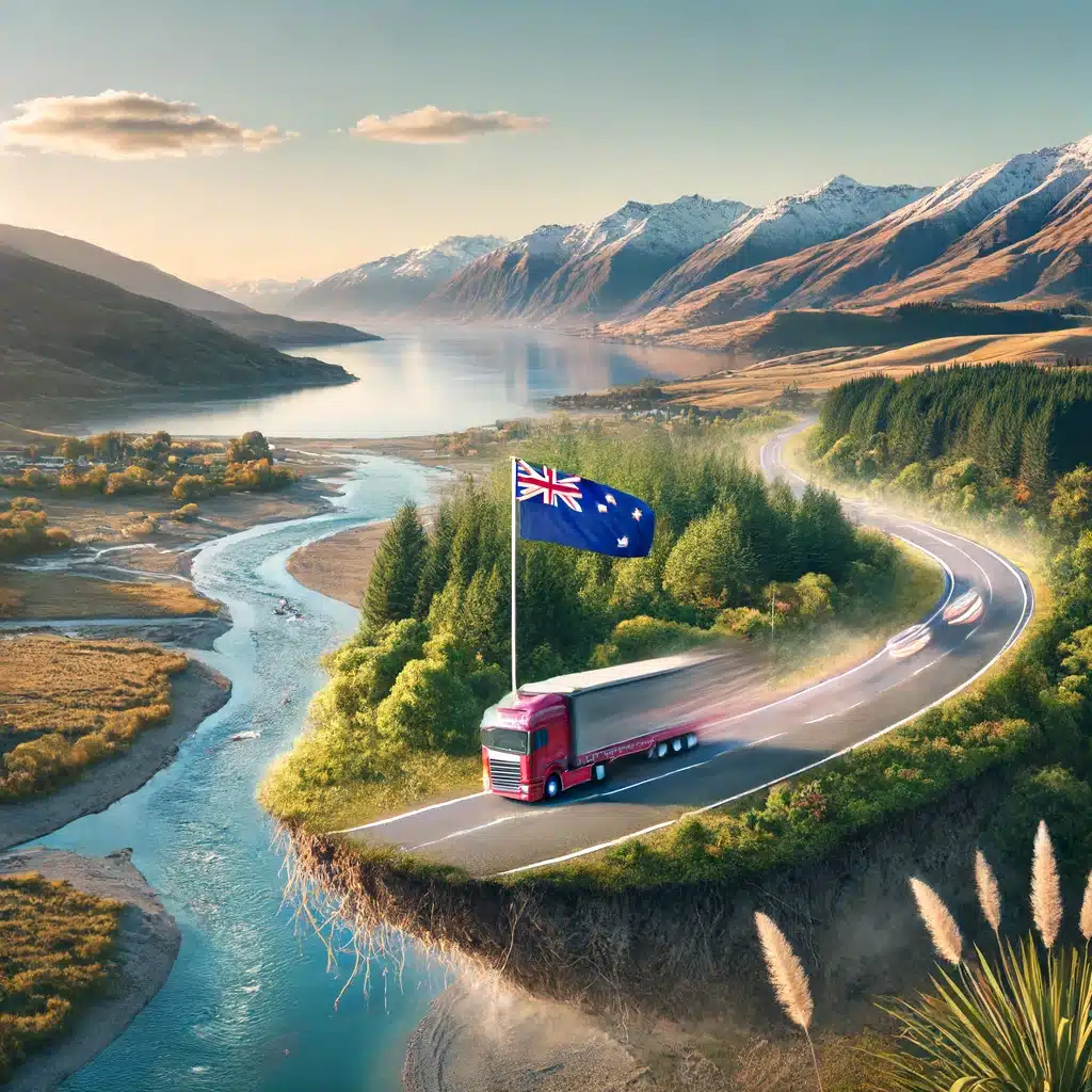 Truck symbolising Fast track approvals bill racing towards a washout in the highway